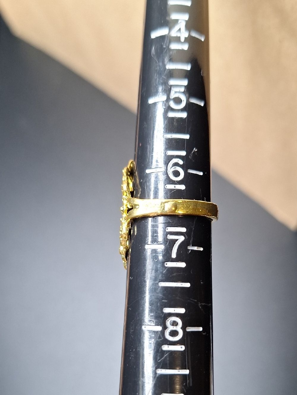 Gold Filigree Statement Rings - Picture 5 of 5